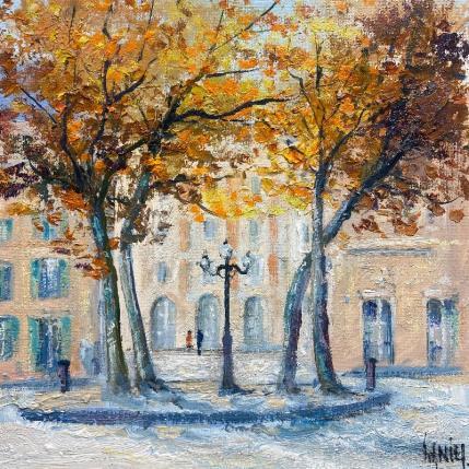 Painting Paris l'automne by Daniel | Painting Impressionism Oil Landscapes