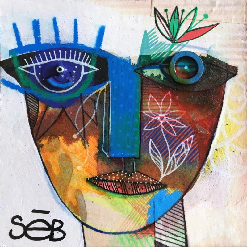 Painting Kambria by Seb | Painting Raw art Acrylic