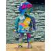 Sculpture SIMPSONS BIG STYLE by Anto | Sculpture Pop-art Pop icons Graffiti Posca