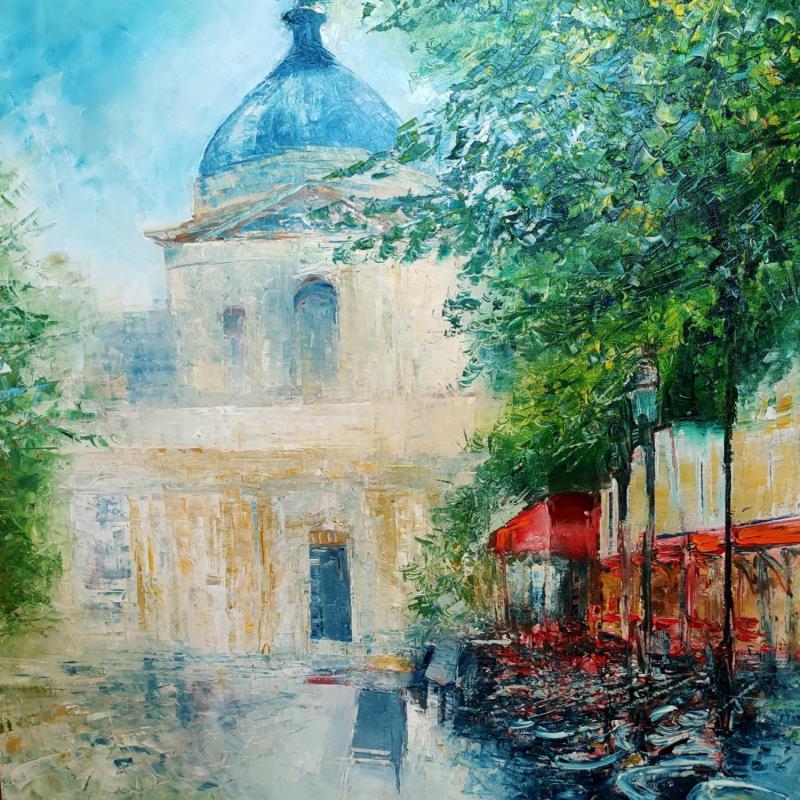 Peinture La Sorbonne par Levesque Emmanuelle | Tableau  Huile