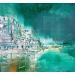 Peinture Positano par Levesque Emmanuelle | Tableau Huile