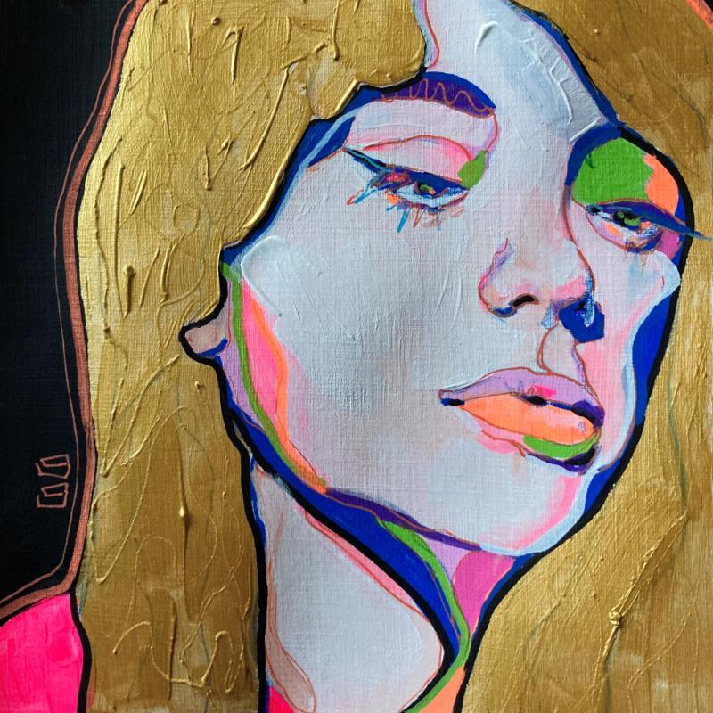 Painting  « Sousaucunpretexte » by Coco | Painting Figurative Acrylic Pop icons, Portrait