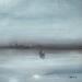 Painting Hiver blanc  by Moulia Francis | Painting Figurative Landscapes Life style Oil