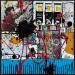 Peinture Basquiat, the one ! par Costa Sophie | Tableau Pop-art Icones Pop Acrylique Collage Upcycling