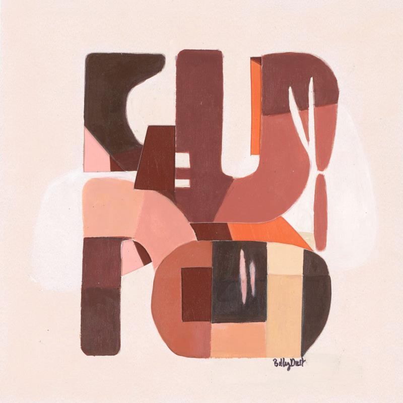 Painting salty by Billy Dust | Painting Abstract Architecture Acrylic
