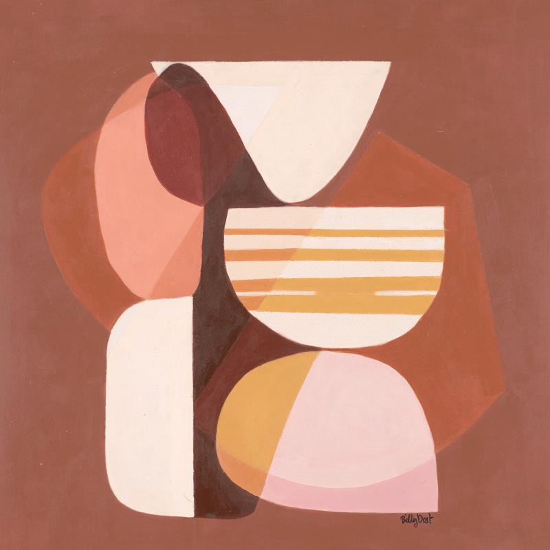 Painting Madrid by Billy Dust | Painting Abstract Acrylic Architecture