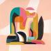 Painting Muzzie by Billy Dust | Painting Abstract Still-life Acrylic