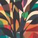 Painting Silly Woods by Billy Dust | Painting Abstract Nature Acrylic
