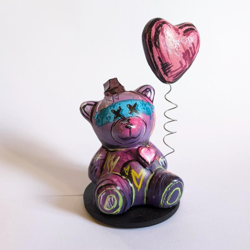 Sculpture To bear or not to bear  by Sufyr | Sculpture Street art Animals Graffiti Posca