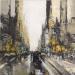 Painting 4th Avenue by Dessein Pierre | Painting Figurative Oil