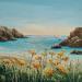 Painting La plage by Blandin Magali | Painting Figurative Landscapes Oil