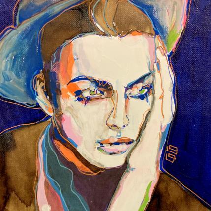 Peinture  « Quefaire » par Coco | Tableau Figuratif Acrylique Portraits