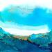 Painting 1807 Profondeur marine  by Depaire Silvia | Painting Abstract Landscapes Marine Minimalist Acrylic