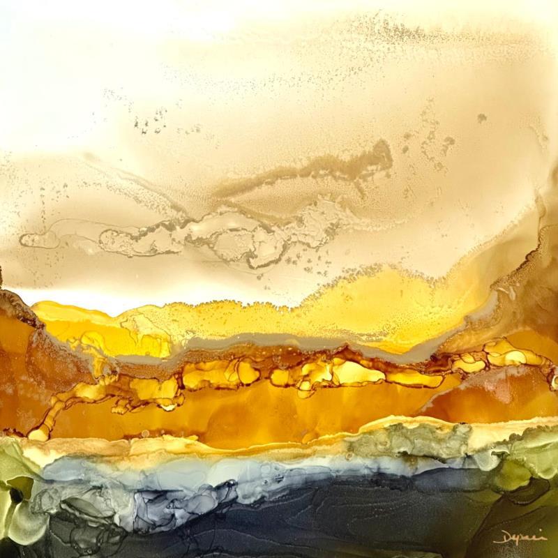 Painting 1834 Dune  by Depaire Silvia | Painting Abstract Landscapes Nature Minimalist Acrylic