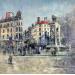 Peinture Place des Jacobins par De Norroy Georges Emile | Tableau Figuratif Urbain Huile