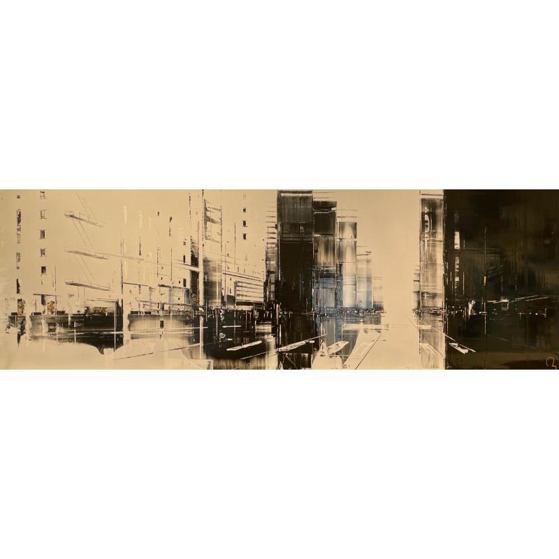 Painting Arkana by Rey Julien | Painting Figurative Gold leaf