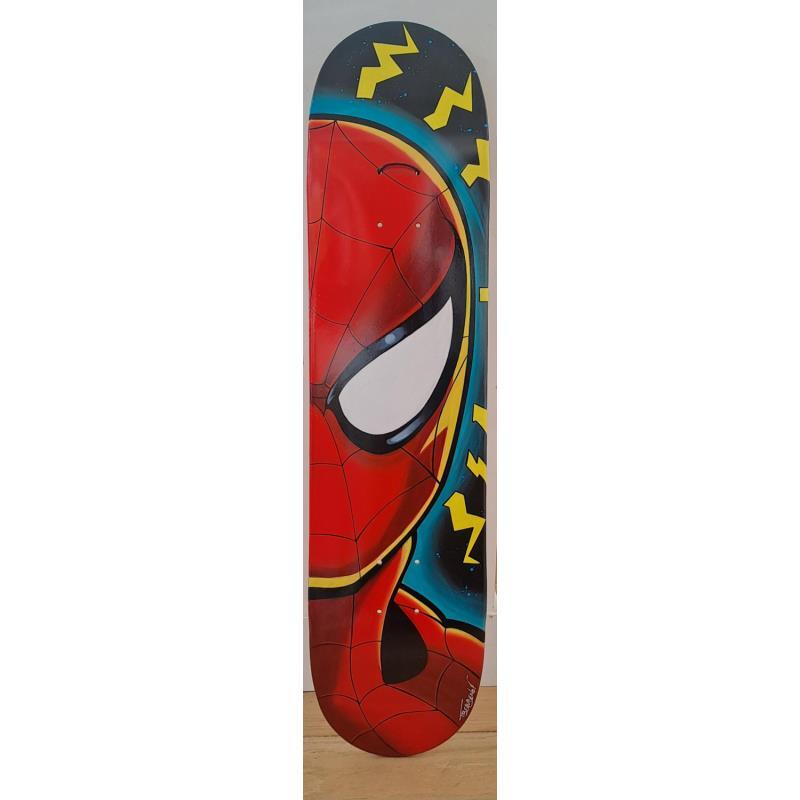 Sculpture Spiderman par Beaudenon Thierry | Sculpture Street Art Icones Pop