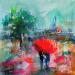 Painting Romantique  by Solveiga | Painting Impressionism Life style Acrylic