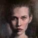 Painting After dark by Ivanova Margarita | Painting Surrealism Portrait Oil