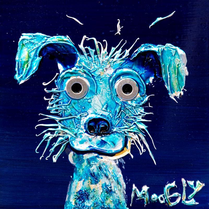 Painting Carpedius by Moogly | Painting Raw art Animals Acrylic Resin Pigments