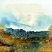 Peinture 1789 Bronze Age par Depaire Silvia | Tableau Abstrait Paysages Marine Minimaliste Acrylique