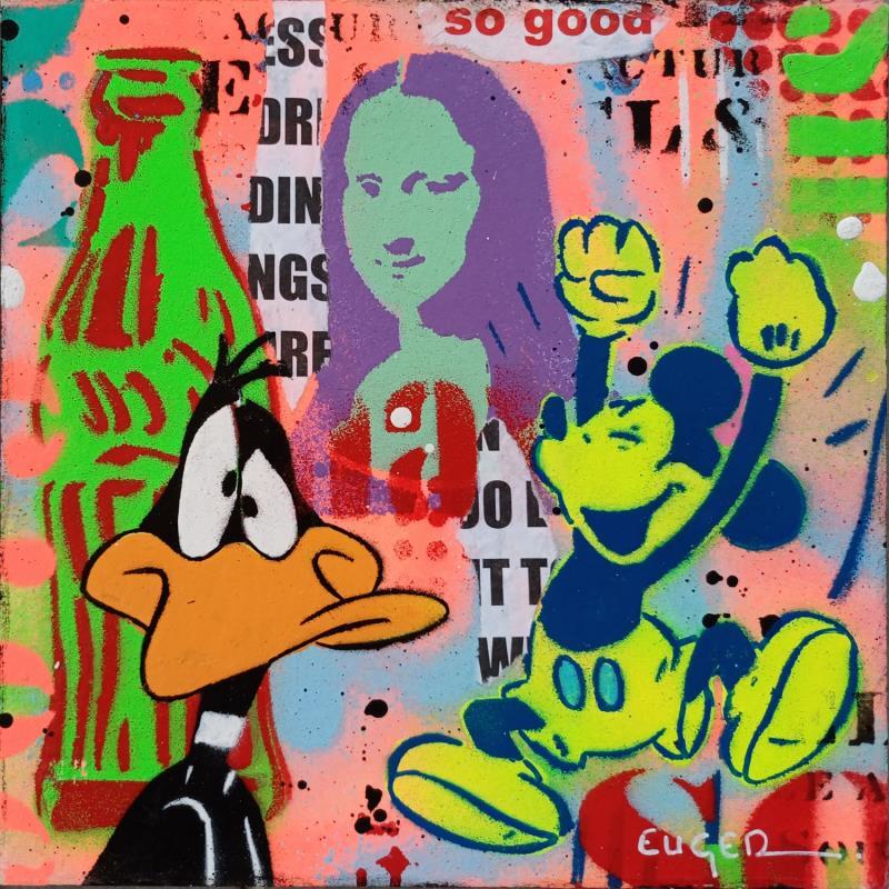 Painting SO GOOD by Euger Philippe | Painting Pop-art Pop icons Acrylic Gluing