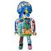 Sculpture PLAYMOBIL XXL RICARD Gaston Lagaffe par Frany La Chipie | Sculpture Pop-art Icones Pop Graffiti Posca