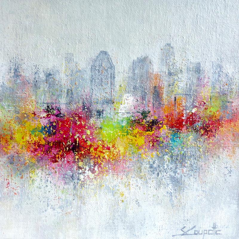 Painting Daylight's Edge by Coupette Steffi | Painting Figurative Urban Acrylic