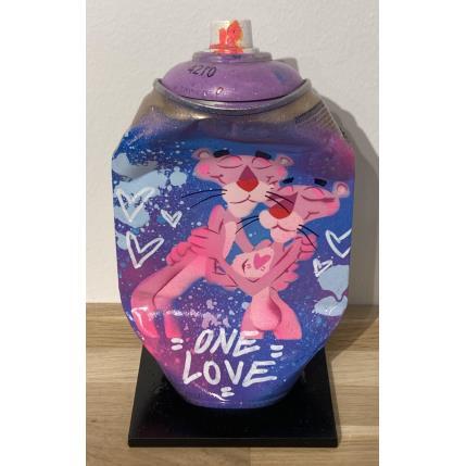 Sculpture PINK LOVE par Kedarone | Sculpture Pop-art Acrylique, Graffiti Icones Pop