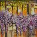 Painting FLORES by Rodriguez Rio Martin | Painting Impressionism Urban Oil