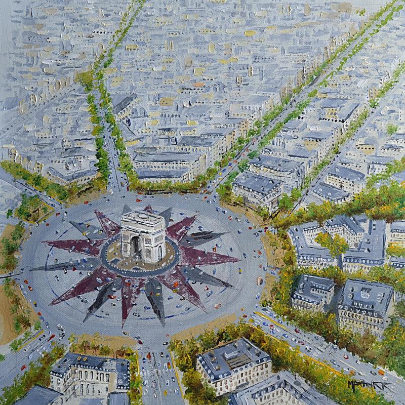 Peinture ASTERISCO par Rodriguez Rio Martin | Tableau Impressionnisme Urbain Huile