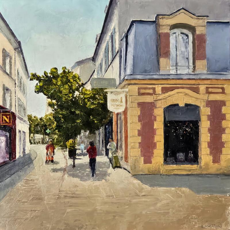 Painting Boutique de l'impératrice by Martin Laurent | Painting Figurative Oil Life style, Society, Urban