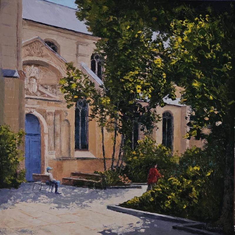 Painting Saint Pierre Saint Paul by Martin Laurent | Painting Figurative Urban Life style