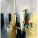 Painting Taxi - 8th Av by Castan Daniel | Painting Figurative Oil