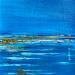 Painting Hello summer by Dravet Brigitte | Painting Abstract Minimalist Acrylic