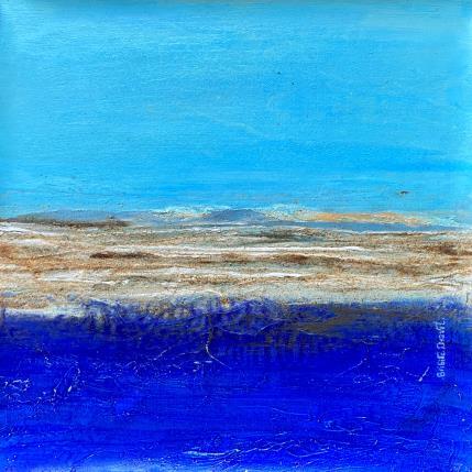 Painting Ocean sounds by Dravet Brigitte | Painting Abstract Acrylic Landscapes, Marine, Minimalist