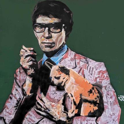 Painting Yves Saint Laurent by G. Carta | Painting