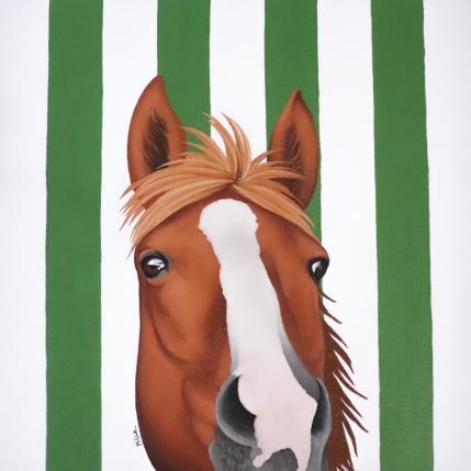 Painting I SEE YOU 104 by Milie Lairie | Painting Realism Oil Animals