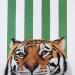 Painting I SEE YOU 110 by Milie Lairie | Painting Realism Animals Oil