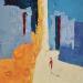 Painting Ou allez-vous? by Tomàs | Painting Abstract Urban Life style Oil