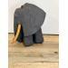 Sculpture Elephant gris by Roche Clarisse | Sculpture