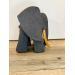 Sculpture Elephant gris by Roche Clarisse | Sculpture