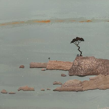 Painting Calme plat by Lemonnier  | Painting Subject matter Acrylic, Zinc Landscapes