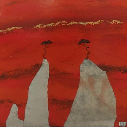 Painting A l'unison by Lemonnier  | Painting Subject matter Acrylic, Zinc Landscapes