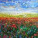 Peinture  Au soleil levant par Amblard Florence | Tableau Impressionnisme Paysages Nature Acrylique