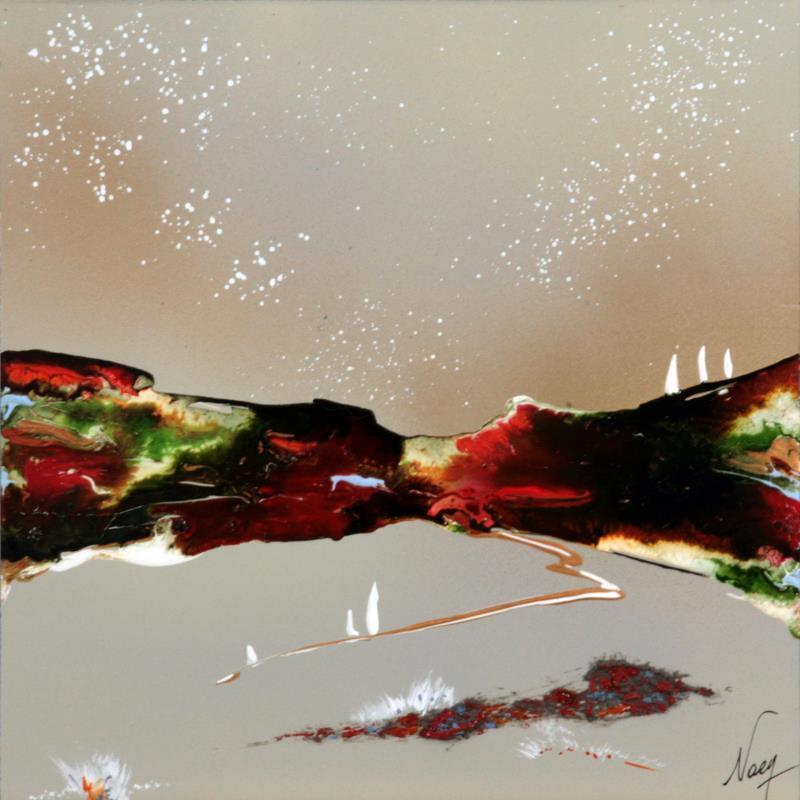 Painting C2409 by Naen | Painting Abstract Acrylic, Ink Nature