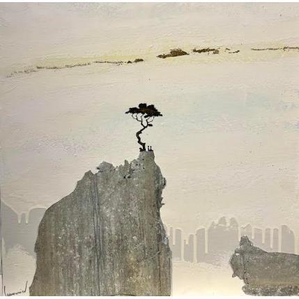 Painting La danse du vent A 373 by Lemonnier  | Painting Subject matter Acrylic, Zinc Landscapes