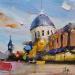 Painting Marché Bonsecours by Joro | Painting Figurative Urban Oil