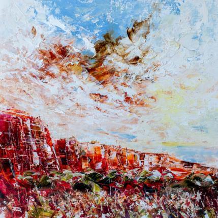 Painting Arizona Wind 1 by Reymond Pierre | Painting Figurative Oil Landscapes, Nature