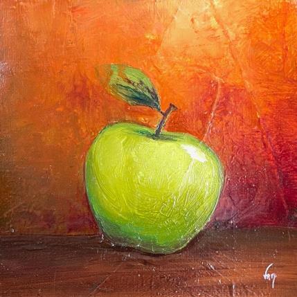 Painting au printemps by Vinnie | Painting Figurative Oil